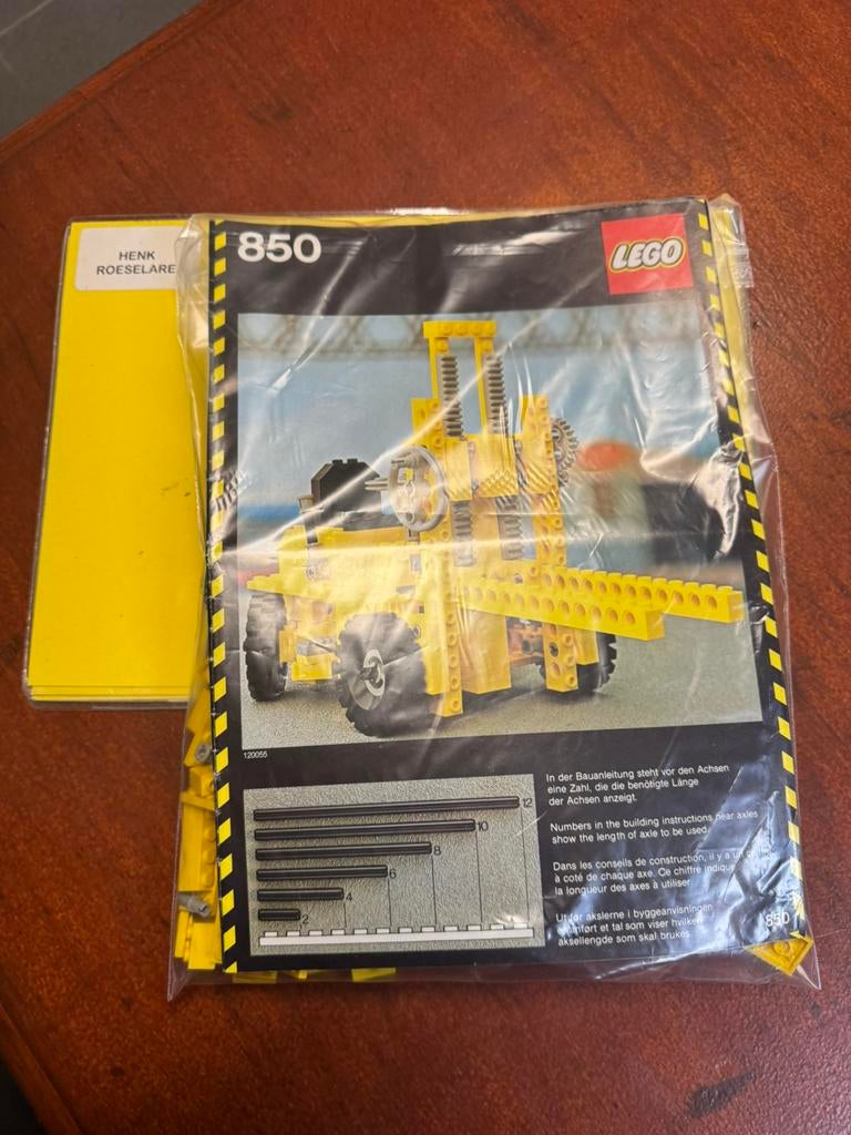 Lego technic 850, Ophalen of Verzenden, Zo goed als nieuw, Lego