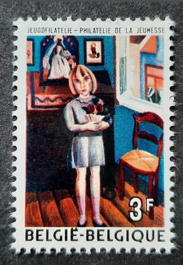 Belgique : COB 1638 ** Philatélie de la jeunesse 1972., Sans timbre, Neuf, Enlèvement ou Envoi, Non oblitéré