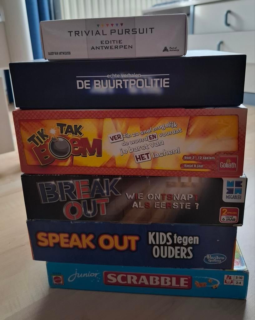 Gezelschapsspellen, Hobby & Loisirs créatifs, Jeux de société | Jeux de plateau, Comme neuf, Enlèvement