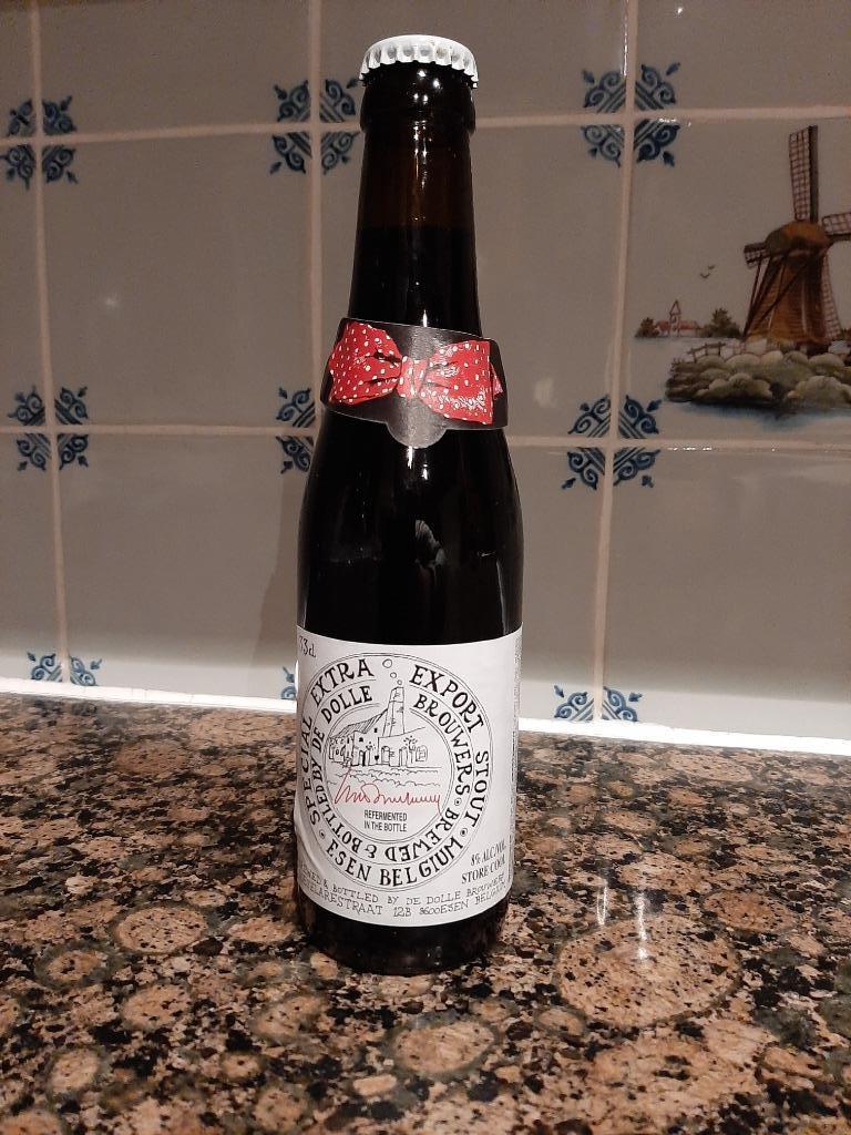 flesje dolle brouwers export stout 2021 - 33 cl - 8%, Collections, Marques de bière, Enlèvement, Neuf, Bouteille(s), Autres marques