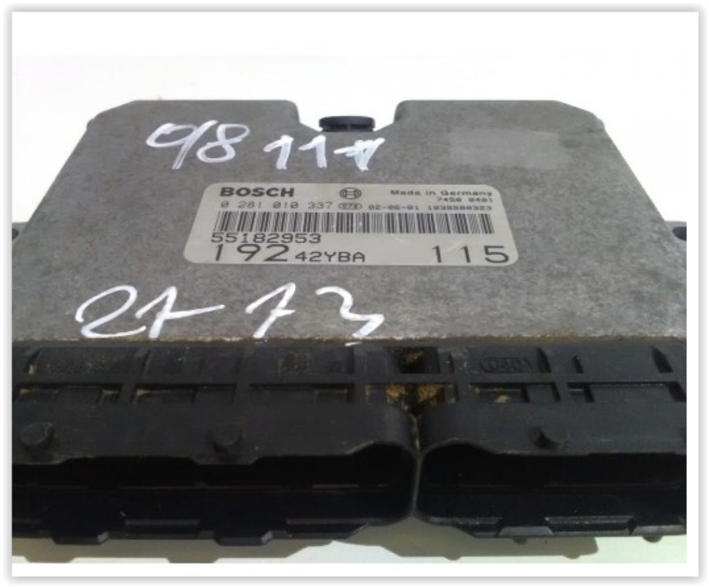 Calculateur Moteur Fiat Stilo, Bosch réf 0281 010 337, 0281, Enlèvement ou Envoi, Utilisé, Fiat