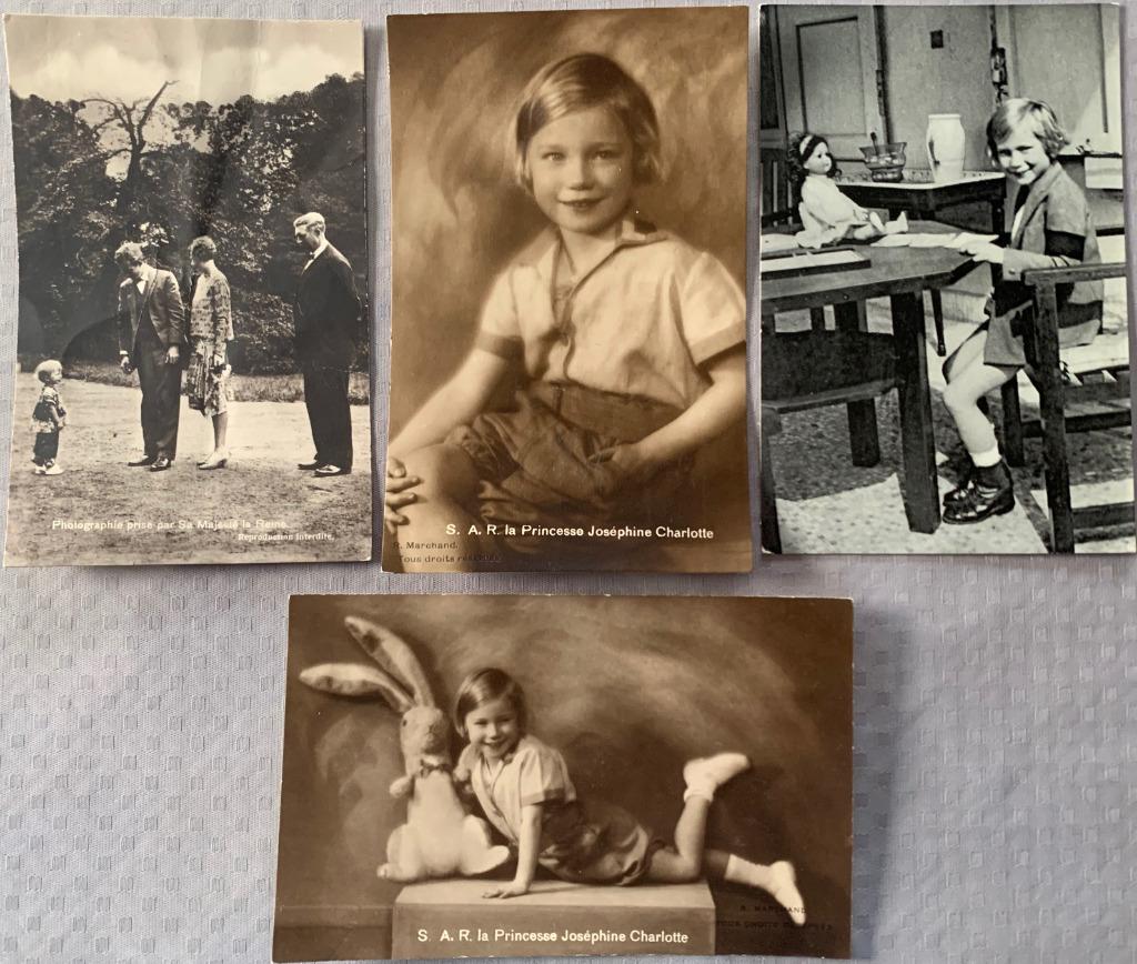"de jonge prinses Josephine-Charlotte", Verzamelen, Ophalen of Verzenden, 1920 tot 1940, Ongelopen, Overige thema's