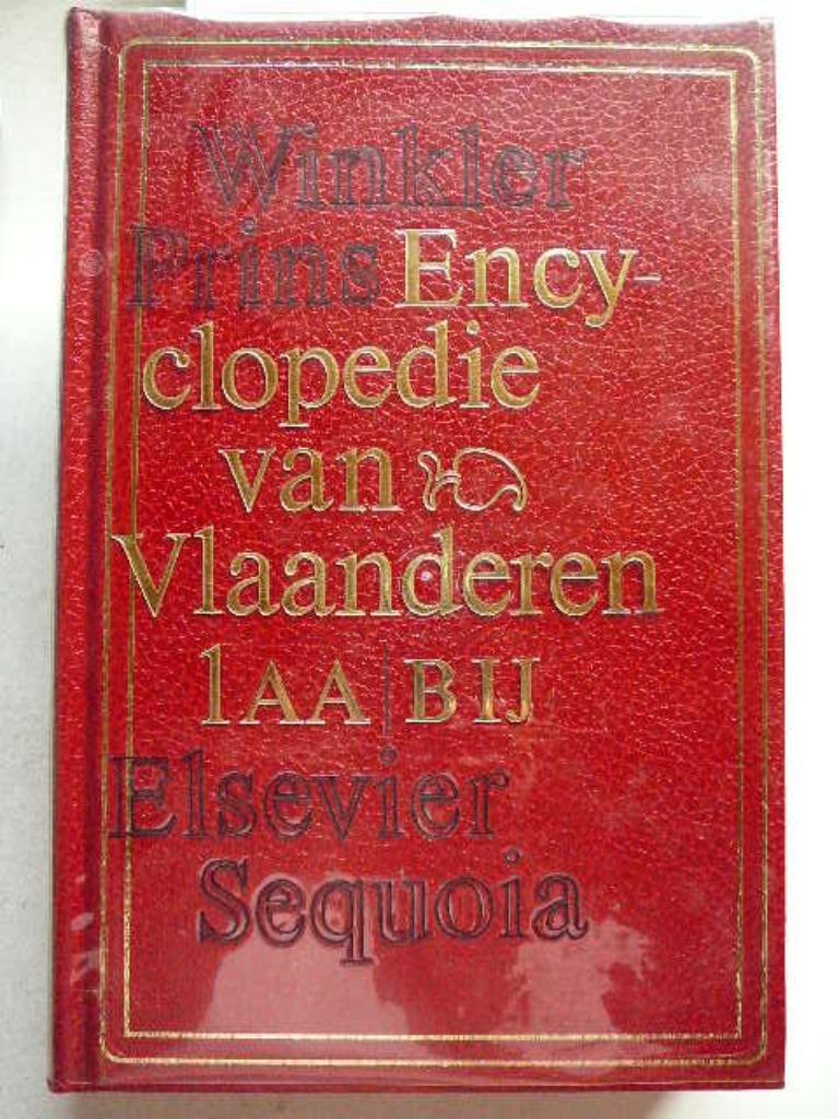 Encyclopedie van Vlaanderen Winkler Prins 5 delig, Livres, Encyclopédies, Comme neuf, Série complète, Autres sujets/thèmes, Enlèvement ou Envoi
