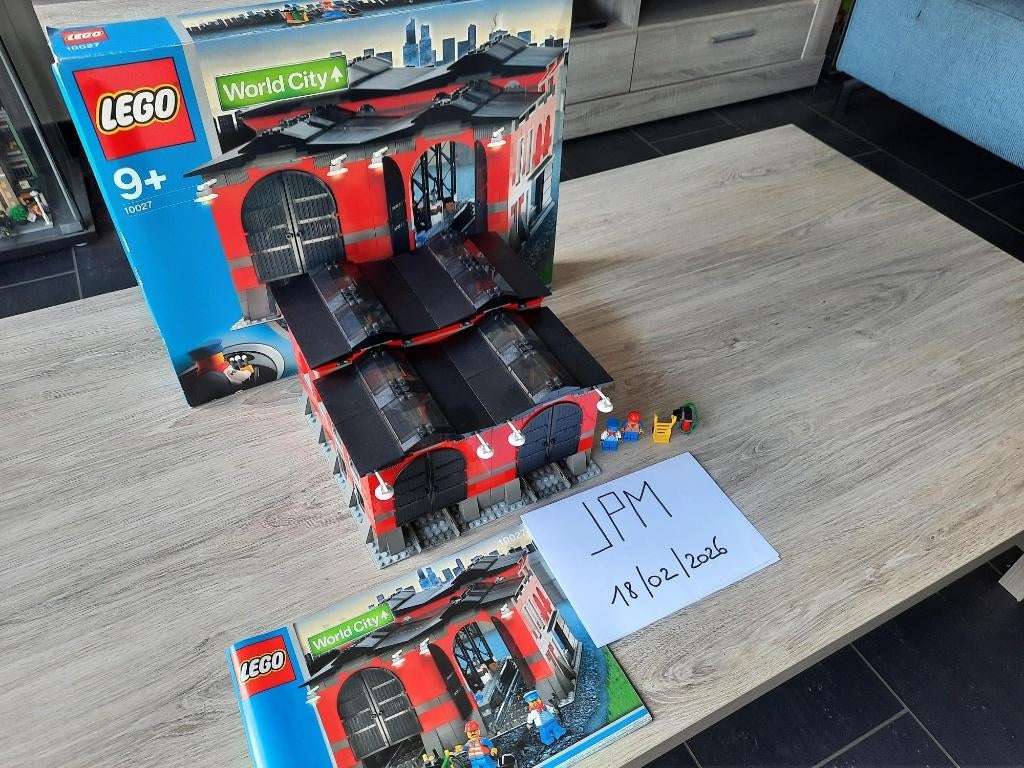 LEGO 10027 Train Engine Shed, Pièces supplémentaires incluses, City, Enlèvement ou Envoi, Lego