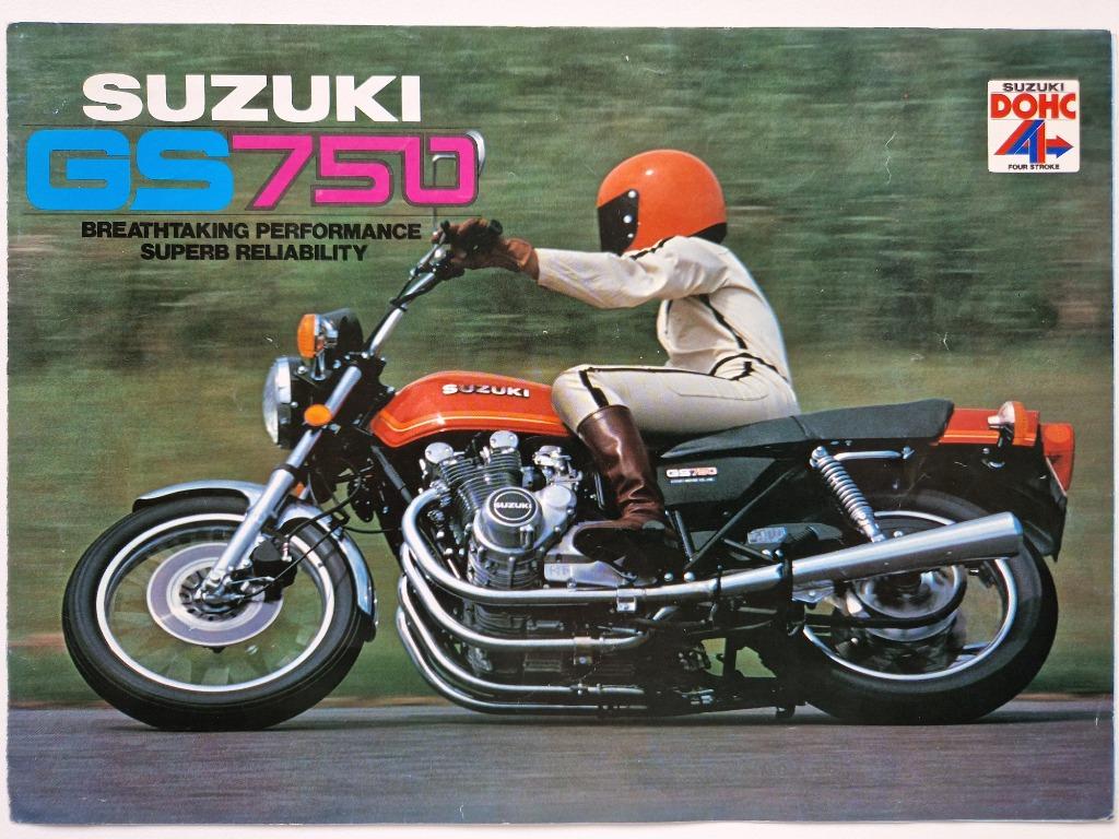 Suzuki folders brochures jaren 60 tot heden, Motoren, Ophalen of Verzenden, Suzuki