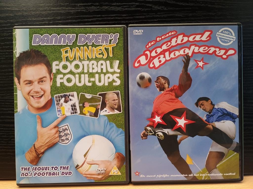 COFFRET DE 2 DVD « LES MEILLEURS BLOOPERS DU FOOTBALL », Tous les âges, Enlèvement ou Envoi, Comme neuf, Documentaire