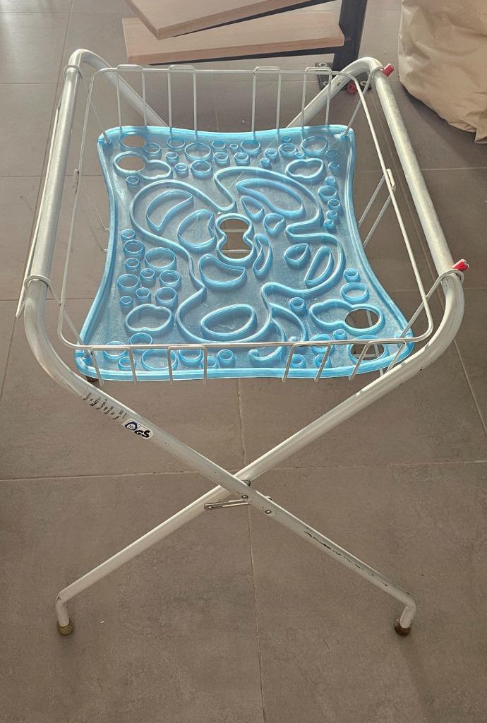 Opvouwbare badstandaard voor baby of luiertafel, Kinderen en Baby's, Ophalen, Gebruikt, Badje, Overige merken
