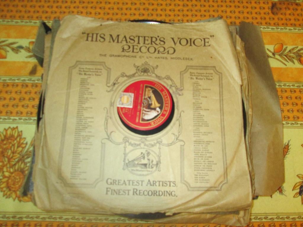 21 oude Klassieke 78-Toeren Platen, Cd's en Dvd's, Vinyl | Overige Vinyl, Ophalen of Verzenden, Zo goed als nieuw