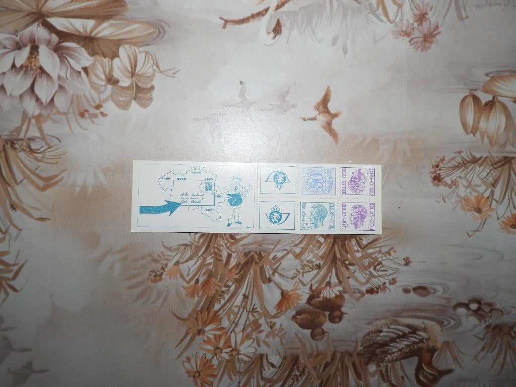 Postzegelboekje BELGIË B12, Postzegels en Munten, Ophalen, Orginele gom, Zonder stempel, Postfris