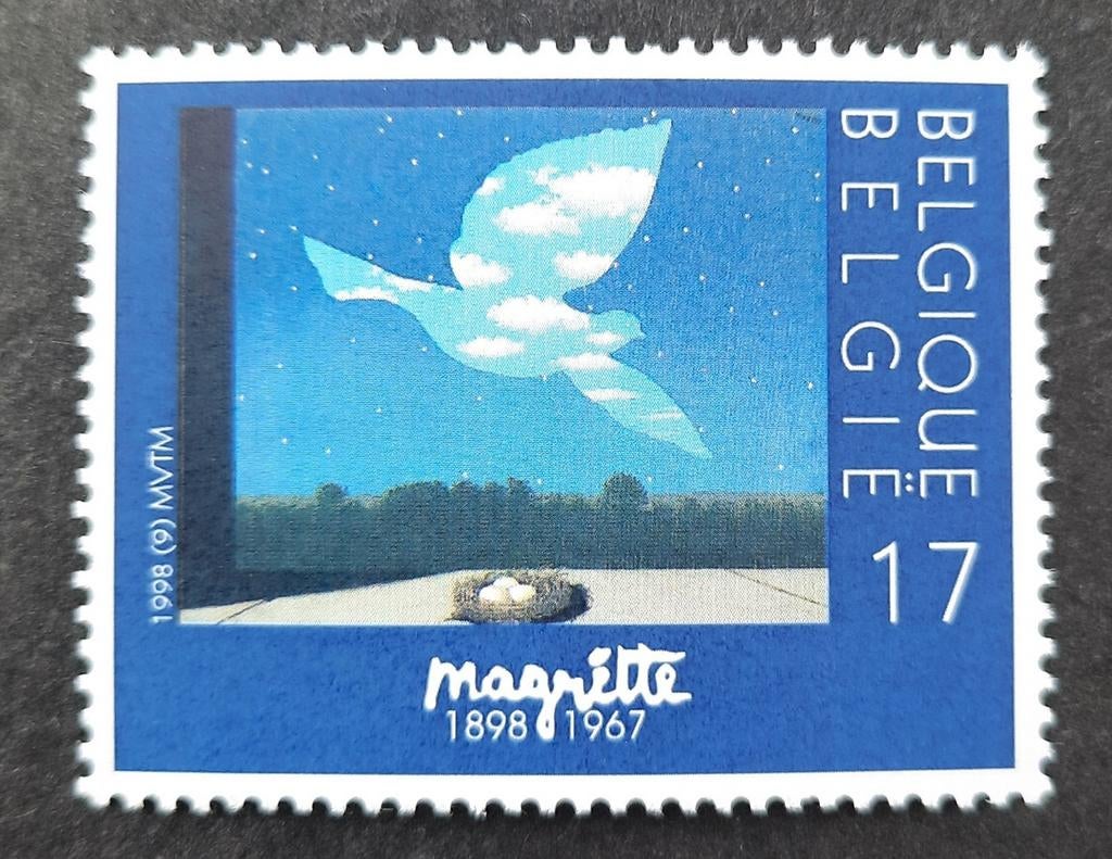 Belgique : COB 2755 ** René Magritte 1997., Sans timbre, Neuf, Enlèvement ou Envoi, Non oblitéré