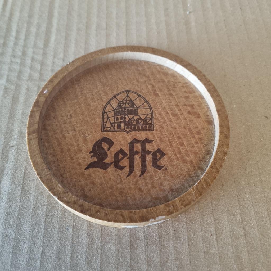 Sous verre Leffe, Collections, Marques de bière, Enlèvement ou Envoi, Utilisé, Autres types, Leffe