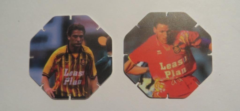flippo topshots  K.V. Mechelen  6 Frank Leen 11 Alex Czerni, Ophalen of Verzenden, Losse flippo's