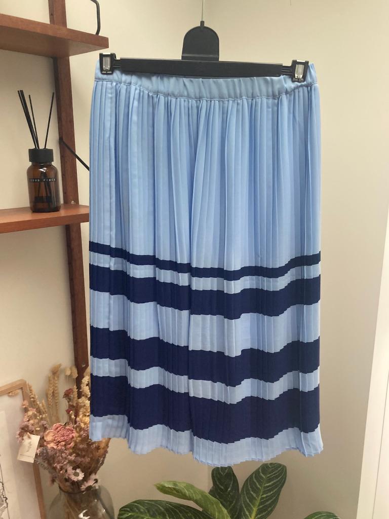 Blauwe Plooirok van Esprit (Maat 34), Blauw, Ophalen of Verzenden, Zo goed als nieuw, Maat 34 (XS) of kleiner