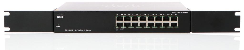 Cisco sg 100-16 switch, Informatique & Logiciels, Commutateurs réseau, Comme neuf, Enlèvement ou Envoi