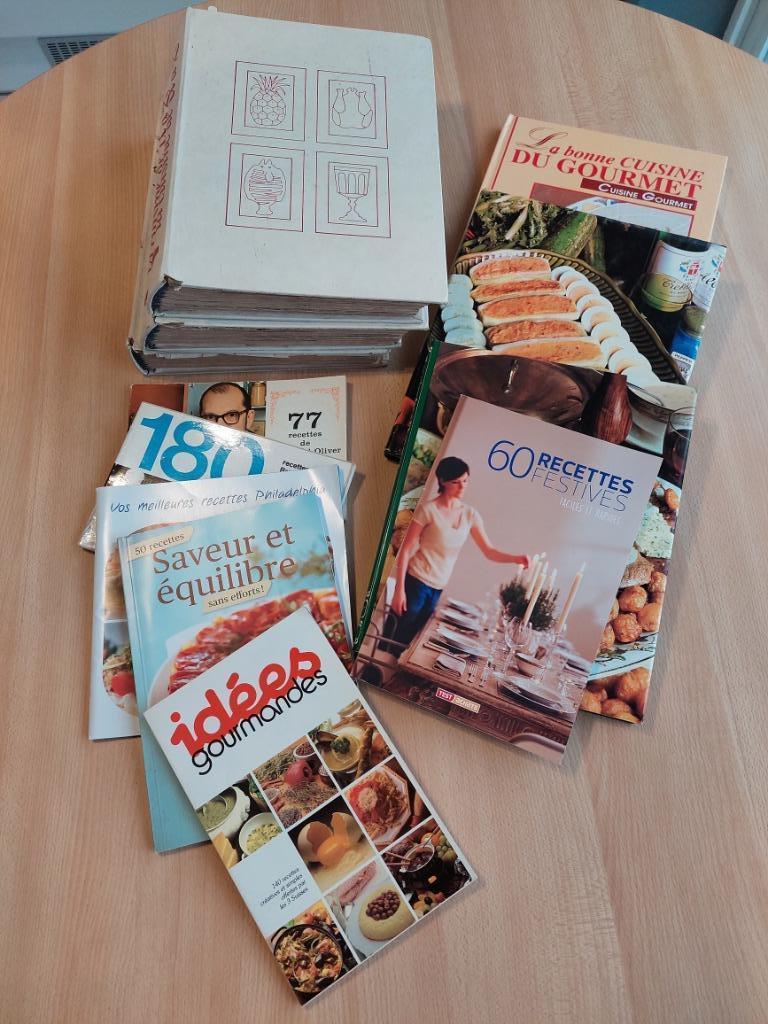 LIVRES DE CUISINE, Livres, Livres de cuisine, Utilisé, Entrées et Soupes, Plat principal, Tapas, Snacks et Dim Sum, Gâteau, Tarte, Pâtisserie et Desserts