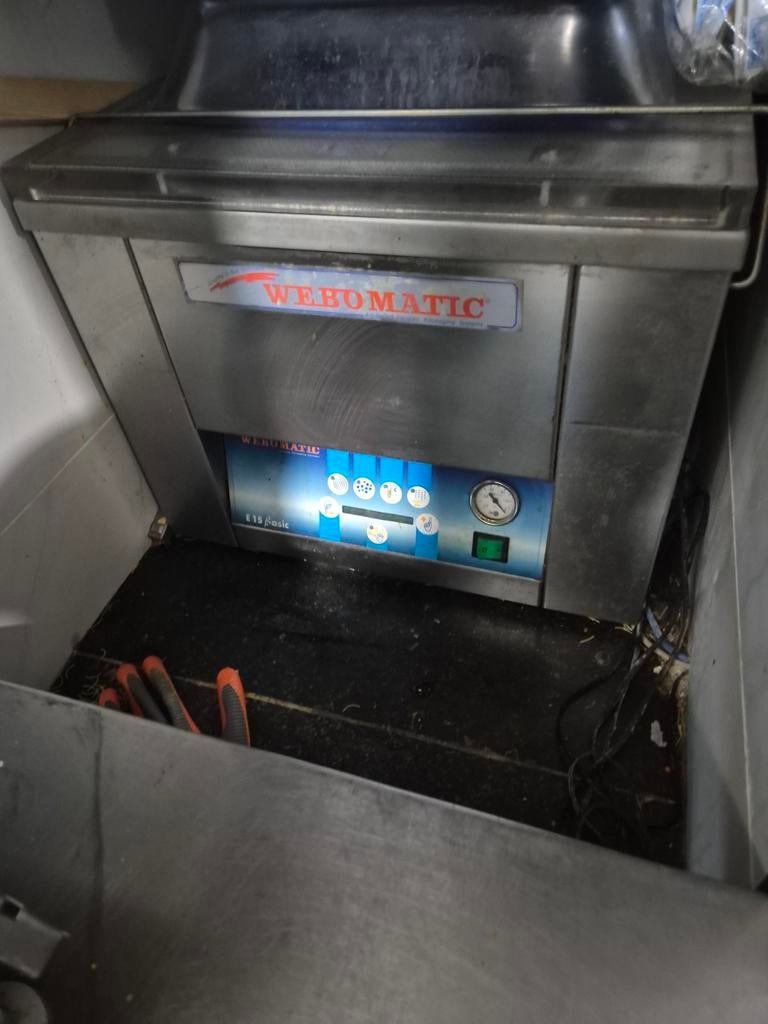 vacuüm machine, Ophalen