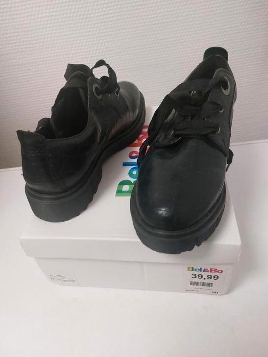 À VENDRE PAIRE DE BOTILLONS NOIRES  41  BEL&BO, Enlèvement, Neuf