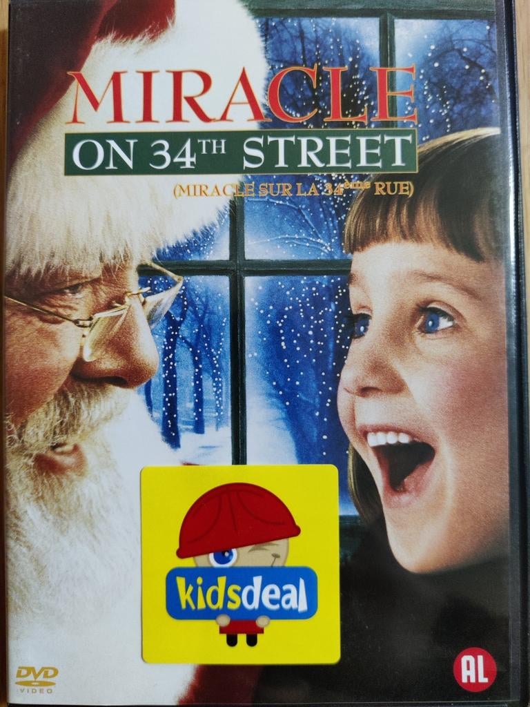 Miracle On 34th Street (1994) (Mara Wilson) Zeldzaam! DVD, Ophalen of Verzenden, Zo goed als nieuw