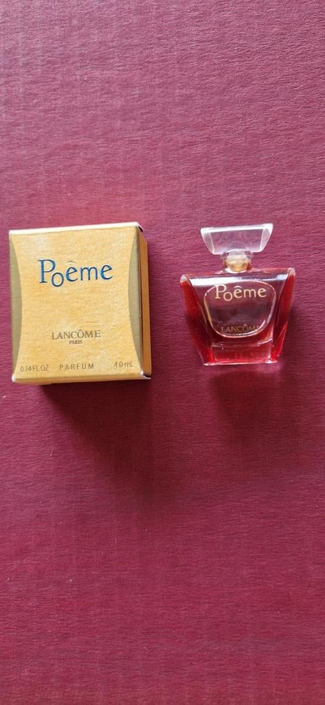 Miniature de 4 ml Poême Parfum de Lancôme., Enlèvement ou Envoi, Comme neuf, Miniature