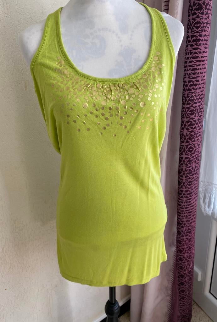 Tanktop uit de 3 Suisses Collection - Lichtgroen Maat: M, Maat 38/40 (M), 3 Suisses Collection, Ophalen of Verzenden, Zonder mouw
