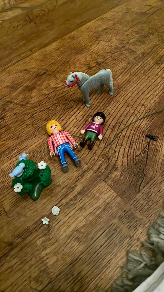 Playmobil Ponyrijden met mama - 6950, Kinderen en Baby's, Speelgoed | Playmobil, Zo goed als nieuw, Complete set, Ophalen of Verzenden