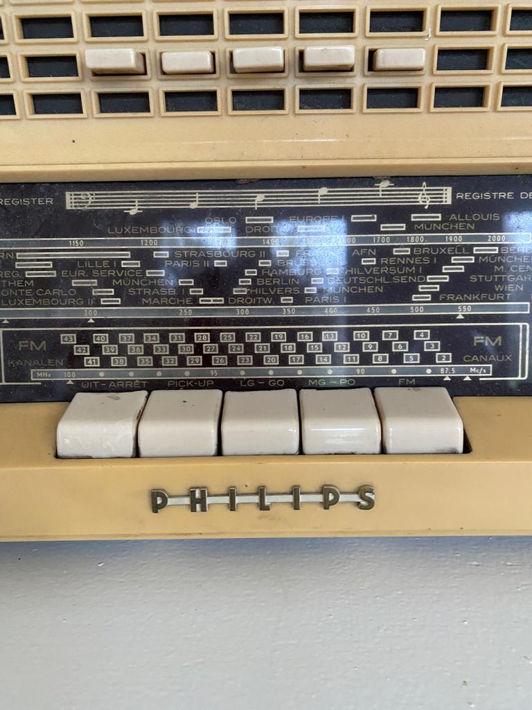 radio vintage Philips, Enlèvement