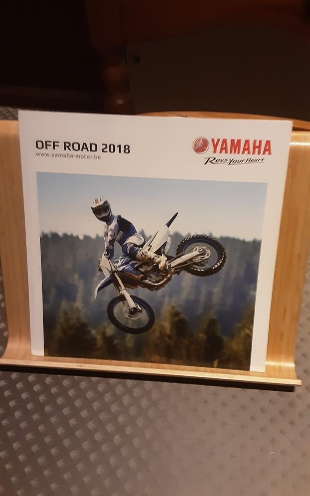 Yamaha off road brochure, Ophalen of Verzenden, Zo goed als nieuw