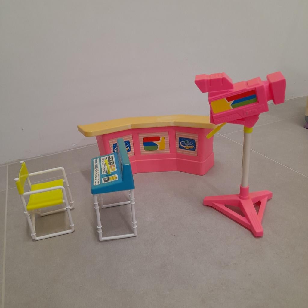 studio met camera van Barbie, Ophalen of Verzenden, Zo goed als nieuw