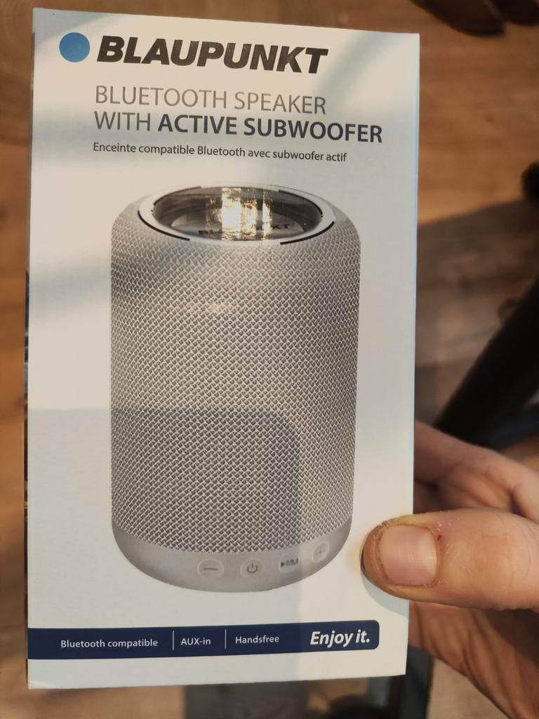enceinte bluetooth Subwoofer Blaupunkt Neuf, TV, Hi-fi & Vidéo, Enceintes, Enlèvement, Subwoofer