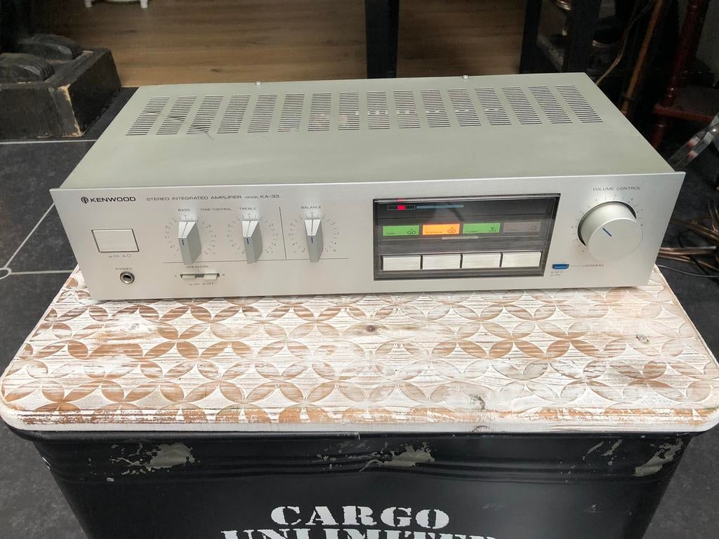 Kenwood KA 33 vintage amp, Ophalen, Gebruikt, Minder dan 60 watt, Overige merken