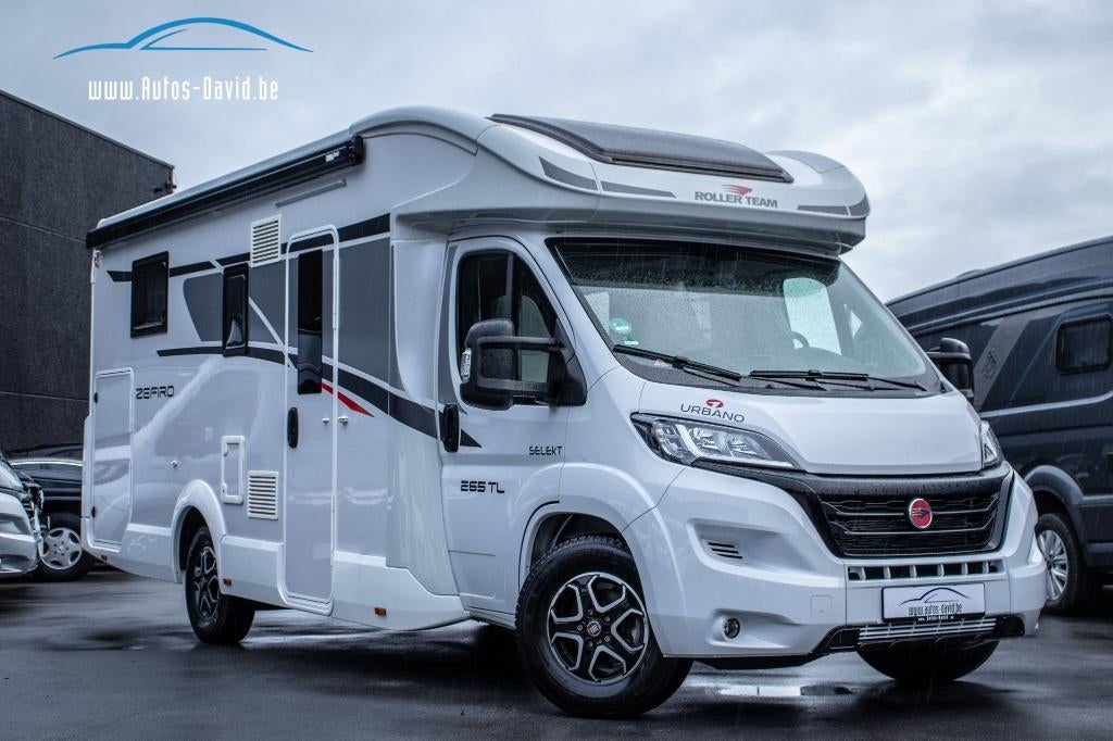 Rollerteam Zefiro 265 TL Automatic 5 chambres/1 PROPRIÉTAIRE, Caravanes & Camping, Camping-cars, Autres marques, Jusqu'à 5, Fiat