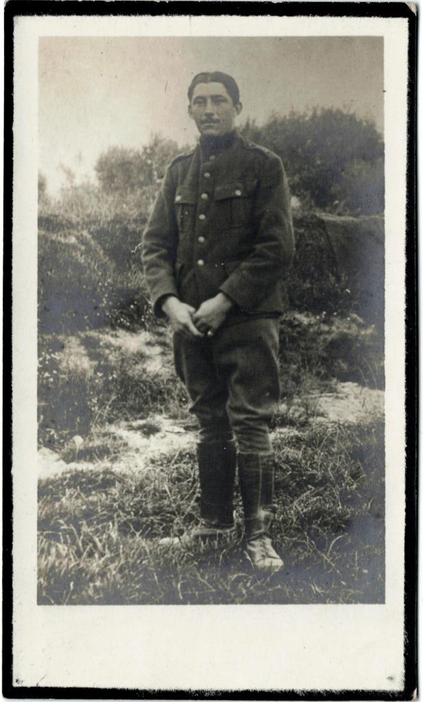 GM1 Louis Gilson + Cap Ferrat 04.08.1918, Envoi, Image pieuse