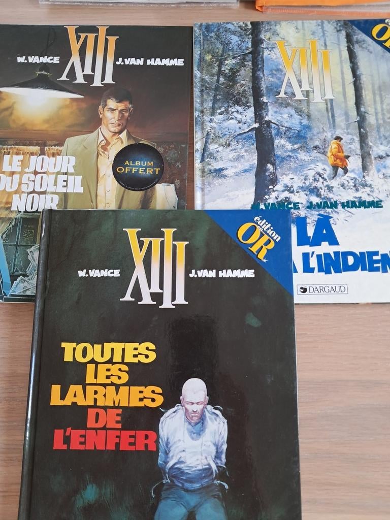 BD XIII nr 1-2-3, Enlèvement, Comme neuf