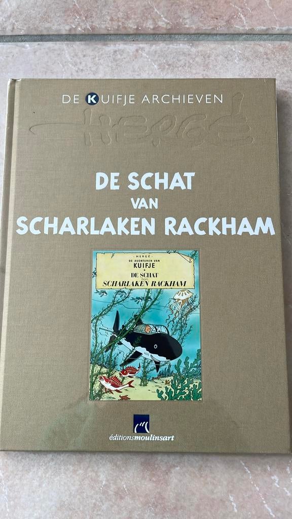 Kuifje-De schat van Scharlaken Rackham, Boeken, Ophalen, Nieuw