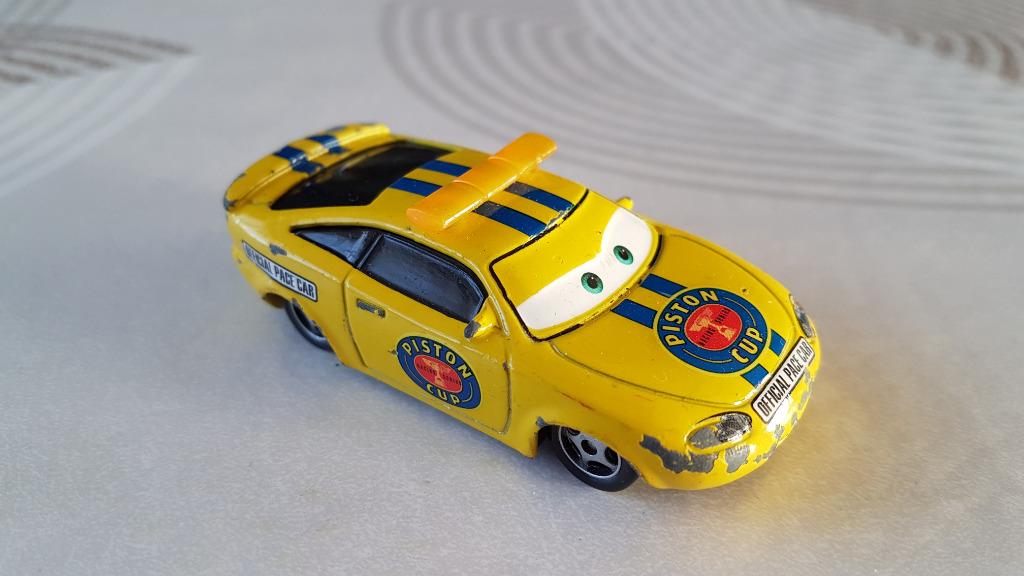 Cars disney auto "Charlie Checker", Kinderen en Baby's, Ophalen of Verzenden, Gebruikt
