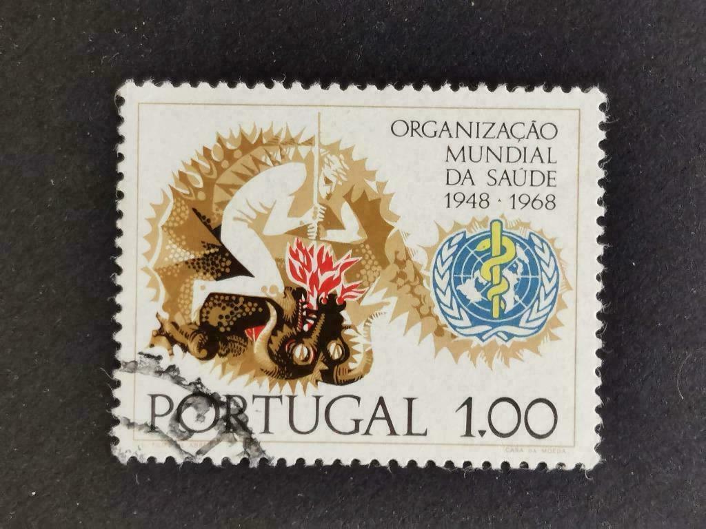 Portugal 1968 - OMS, Envoi, Portugal, Affranchi