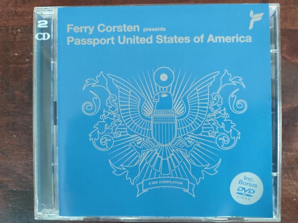 CD + DVD : FERRY CORSTEN présente PASSPORT USA, Enlèvement ou Envoi, Comme neuf