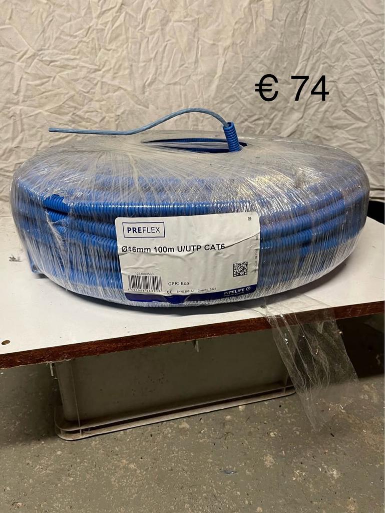 Kabels, Doe-het-zelf en Bouw, Elektriciteit en Kabels, Nieuw, Ophalen