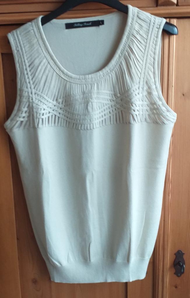 trui van talking french, Kleding | Dames, Maat 38/40 (M), Talking French, Beige, Nieuw