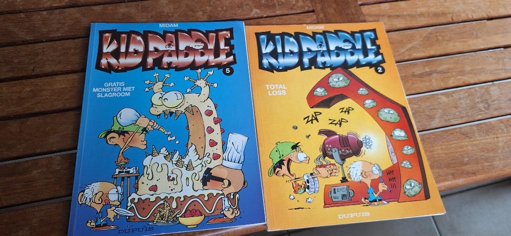 3 x Strip Kid Paddle., Boeken, Stripverhalen, Zo goed als nieuw, Meerdere stripboeken, Ophalen of Verzenden