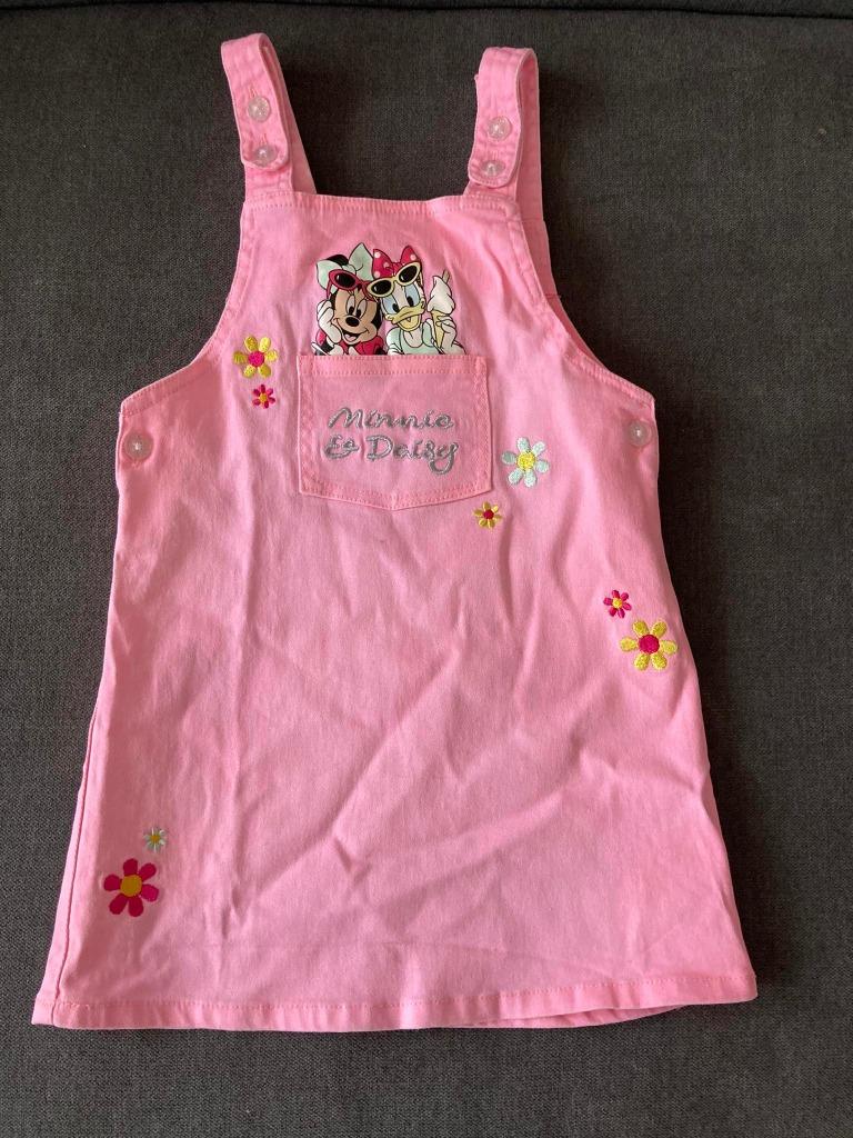 Salopettejurk Minnie Mouse maat 92 zo goed als nieuw, Kinderen en Baby's, Ophalen of Verzenden, Zo goed als nieuw, Meisje, Jurk of Rok