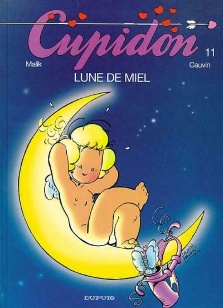 Cupidon ,Lune de miel  Première édition, Une BD, Enlèvement ou Envoi, Utilisé