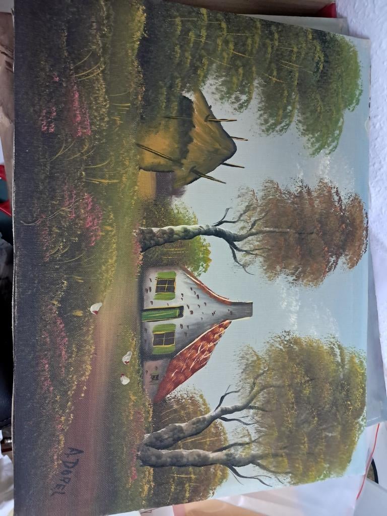 Olieverfschilderijen, Antiquités & Art, Enlèvement