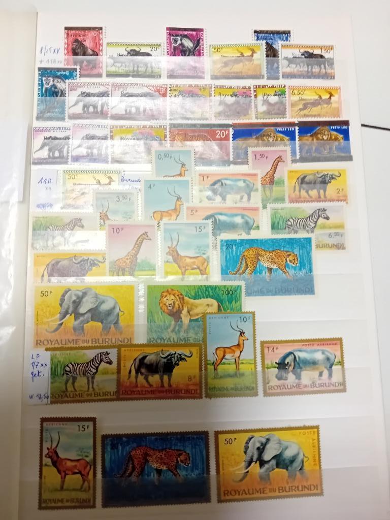 BELGISCHE GEBIEDEN: FAUNA-VOLLEDIGE REEKSEN, Postzegels en Munten, Ophalen, Dier of Natuur