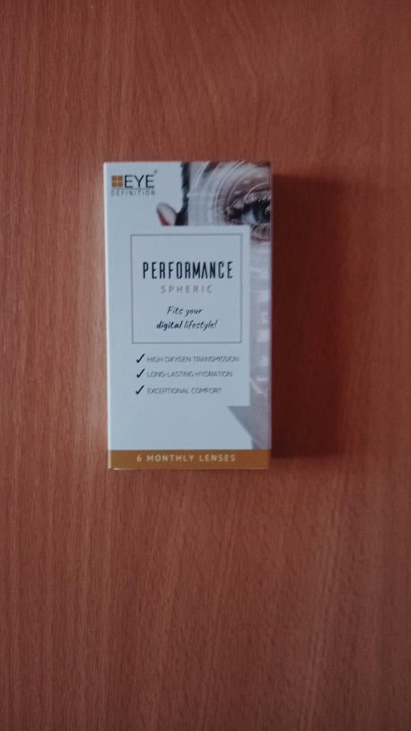 Zachte contactlenzen -3.25, Ophalen