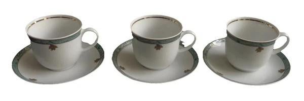 Douwe Egberts Wunsiedel 3x Kop En Schotel 150ml Vintage, Verzenden, Zo goed als nieuw