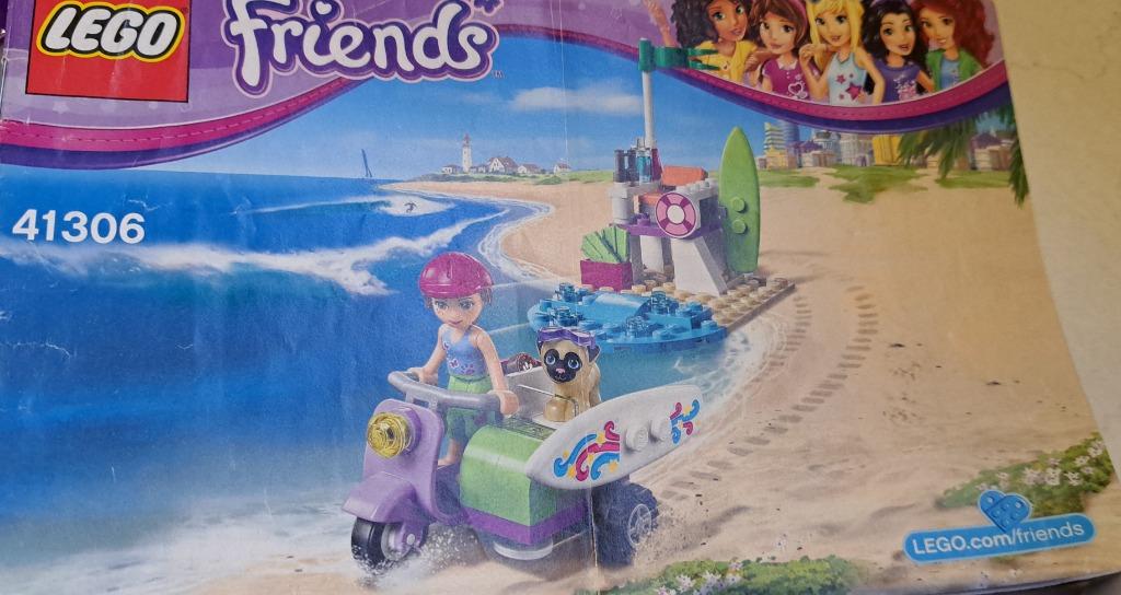 Lego friends Mia strandscooter 41306, Ophalen, Gebruikt, Complete set, Lego