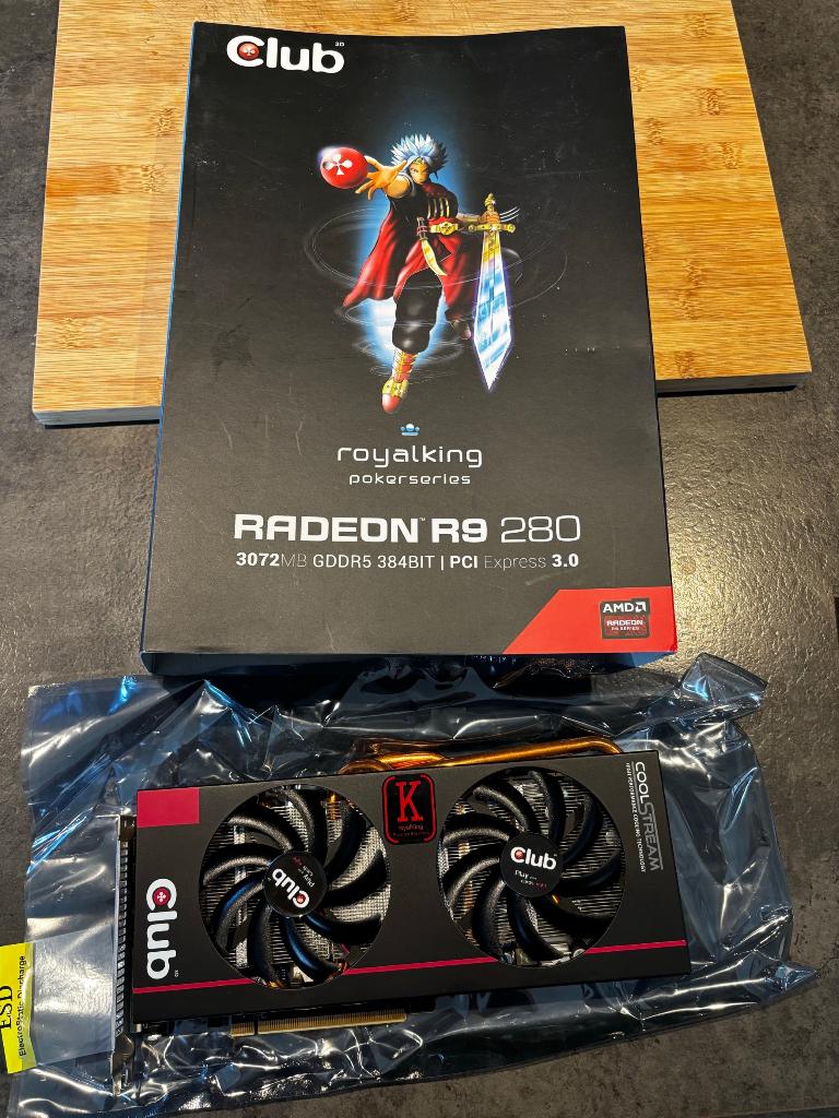 Grafische kaart videokaart Radeon R9 280 AMD, Computers en Software, Videokaarten, Gebruikt, AMD, Ophalen of Verzenden, GDDR5
