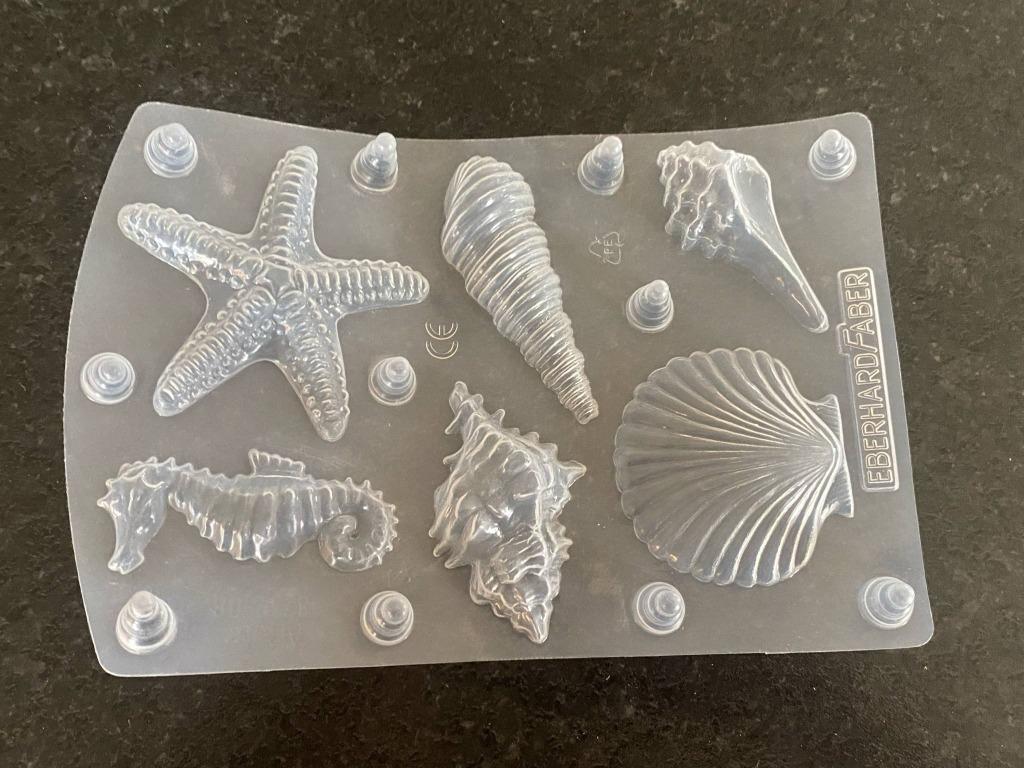 Eberhard Faber - zeedieren en schelpen mold, Enlèvement ou Envoi, Comme neuf, Outillage ou Accessoires