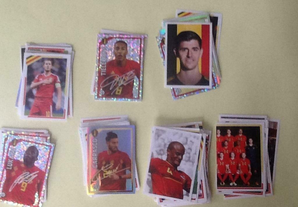 Carrefour Belgian Red Devils stickers we stick redtogether, Collections, Enlèvement ou Envoi, Utilisé